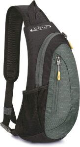 G4Free sling back backpack in gray