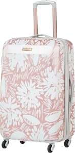american tourister floral rose gold suitcase carry on