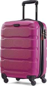 Samsonite pink carryon bag 20 inches